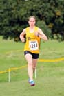 Holmfirth fastest leg in the senior women Northern Cross Country Relay, Graves Park, Sheffield.